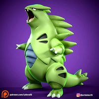 TYRANITAR POKEMON | 3D