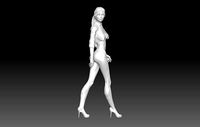 FORMULA ONE GIRL FLAG 1 | 3D