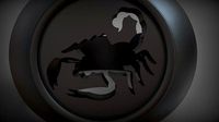 Scorpio Ring | 3D