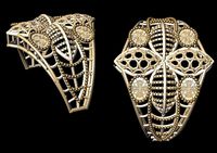 Traditional Indian Katak Ring 3D print | 3D