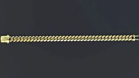7mm gourmet bracelet-cuban chain | 3D