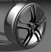 Audi R8 Alloy 3D Model