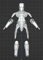 6 Inch KOTOR Sith Trooper Kit 3D printable | 3D