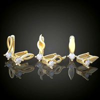 Exclusive Earrings model 3D printable model 0162 | 3D