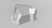 Old small farmhouse | 3D