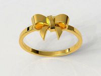 Bow Knot Ring | 3D