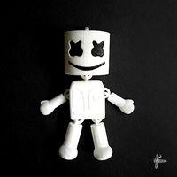 MARSHMELLO ARTICULATED PRINT-IN-PLACE | 3D