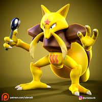 KADABRA POKEMON | 3D