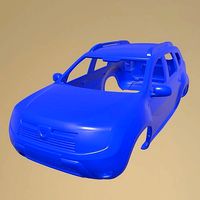 DACIA DUSTER 2011 PRINTABLE CAR BODY | 3D
