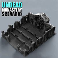 Undead Monastery - Scenario | 3D