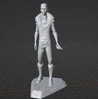 Silco from Arcane 3D print ready statue | 3D