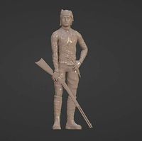 Topal Osman Pasa 3D Turkish Heroes Character | 3D