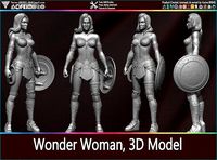 Wonder Woman 3D Model | 3D