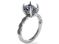 Nerrow Diamond ring 2036 3D print model | 3D