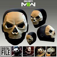 GHOST MACE MASK - CALL OF DUTY MODERN WARFARE 2 - WARZONE | 3D