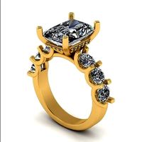 Wedding ring Model 2035 | 3D