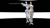 Polnareff and Silver Chariot | 3D
