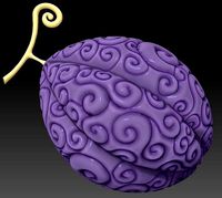 AWA AWA NO MI - ONE PIECE DEVIL FRUIT - BASE | 3D