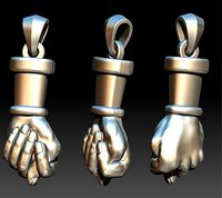 Fig Hand Sign | 3D