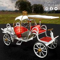 CINDERELLA ELECTRIC CARRIAGE | 3D