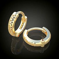 Exclusive Earrings model 3D printable model 0022 | 3D