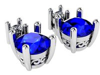 Emerald Cut Earrings 1904 3D print model | 3D