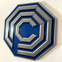 Robocop OCP Logo Wall Plaque | 3D