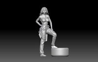 Formula one RACE GIRL PITSTOP MONZA 4 | 3D