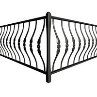Railing 01 corner 3D Model