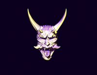 Samurai hannya mask | 3D