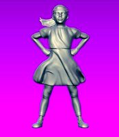 Fearless Girl | 3D