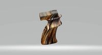 left hand speargun handle | 3D