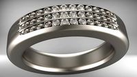 Khmer Rings Diamond | 3D