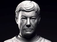 DeForest Kelley as Dr Leonard McCoy Bust Printable 3D Model | 3D