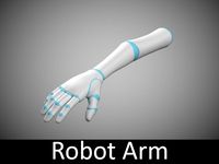 Robot Arm 3D Model