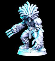 Amarant Coral Final Fantasy 32mm Pre-supported | 3D