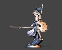 Elf in space - 35mm scale | 3D