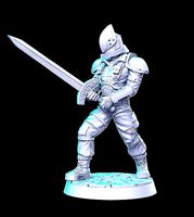 Shinra 3-C SOLDIER Operator Final Fantasy 32mm Pre-supported | 3D