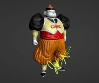 ANDROID 19 - C19 - DRAGON BALL Z | 3D