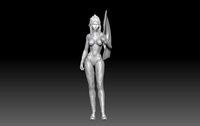 Formula one RACE GIRL PITSTOP MONZA 2 | 3D