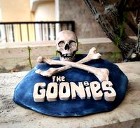 goonies skull logo bones | 3D
