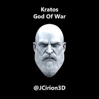 Kratos head for Marvel Legends | 3D