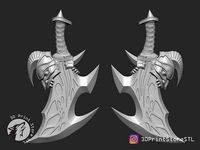 Blade Of Exile From God of War - Fan Art | 3D