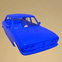 MAZDA CAPELLA 616 SEDAN 1974 PRINTABLE CAR BODY | 3D