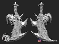 Blade Of Exile From God of War - Fan Art | 3D