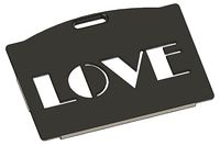 Card holder - LOVE 2 | 3D