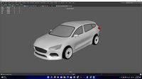 Ford Focus Turnier Model 2021 for 3D Print Model | 3D