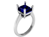 Blue Basket Setting Ring 1721 3D print model | 3D