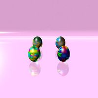 Easter Eggs Set 05 3D Model