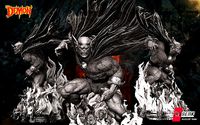 B3DSERK August term 2022 Etrigan Sculpture 3D ready for printing | 3D
